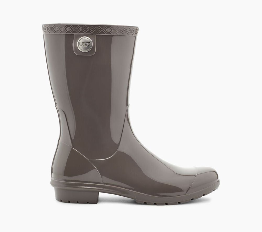 Ugg Rain Boot Womens - Ugg Sienna Grey - 497EVIDTJ